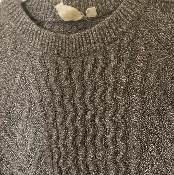 Grey knit sweater - Picture 3 of 4